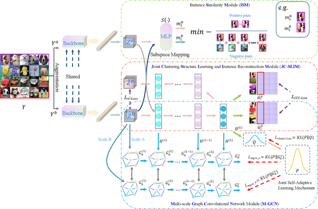 Figure 1 for Image Clustering with Contrastive Learning and Multi-scale Graph Convolutional Networks