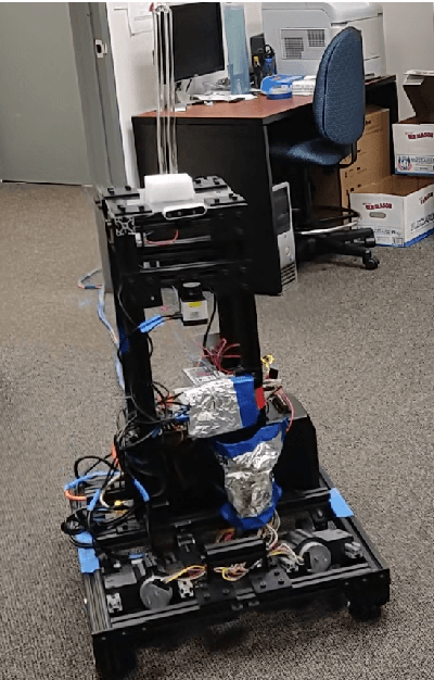 Figure 2 for Robot Development and Path Planning for Indoor Ultraviolet Light Disinfection