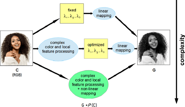 Figure 1 for Equalization and Brightness Mapping Modes of Color-to-Gray Projection Operators