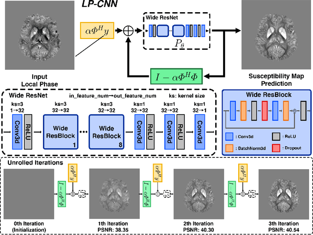 Figure 1 for Learned Proximal Networks for Quantitative Susceptibility Mapping