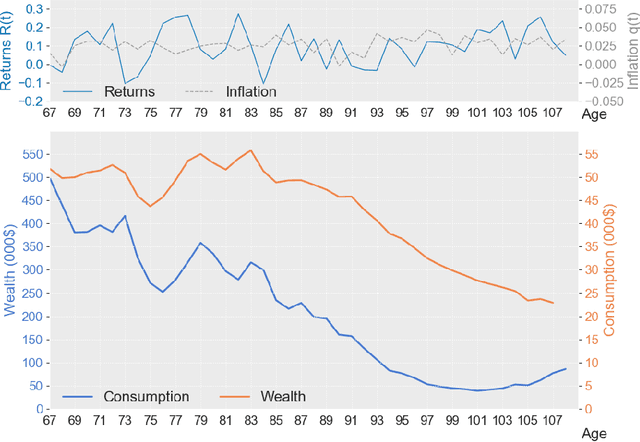 Figure 1 for Deep neural network for optimal retirement consumption in defined contribution pension system