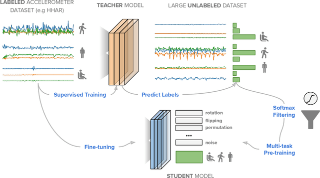 Figure 1 for SelfHAR: Improving Human Activity Recognition through Self-training with Unlabeled Data