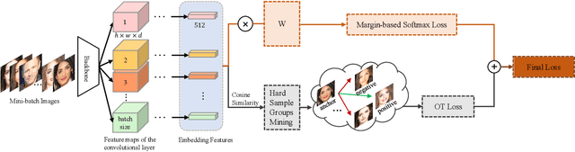 Figure 1 for OTFace: Hard Samples Guided Optimal Transport Loss for Deep Face Representation