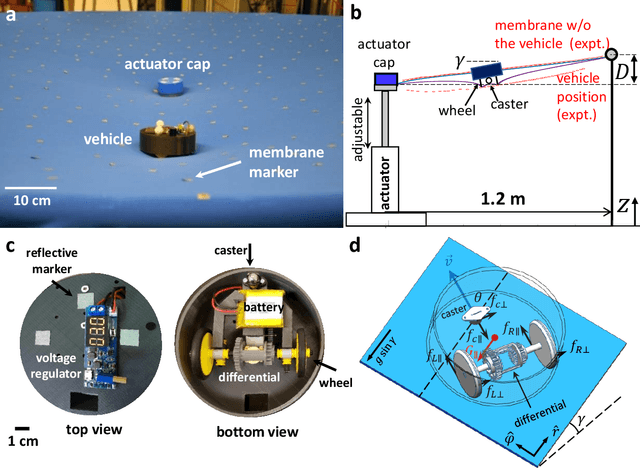 Figure 1 for Self-propulsion on spandex: toward a robotic analog gravity system