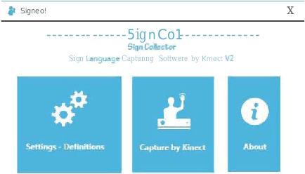 Figure 2 for SignCol: Open-Source Software for Collecting Sign Language Gestures