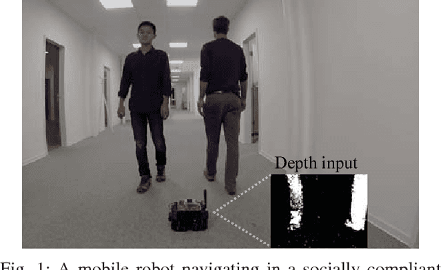 Figure 1 for Socially Compliant Navigation through Raw Depth Inputs with Generative Adversarial Imitation Learning