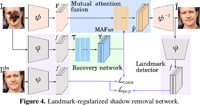 Figure 4 for Benchmarking Shadow Removal for Facial Landmark Detection and Beyond