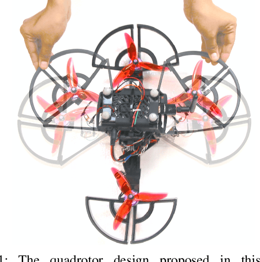 Figure 1 for Design and Control of SQUEEZE: A Spring-augmented QUadrotor for intEractions with the Environment to squeeZE-and-fly