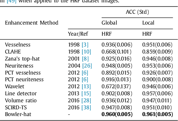 Figure 3 for The Multiscale Bowler-Hat Transform for Blood Vessel Enhancement in Retinal Images
