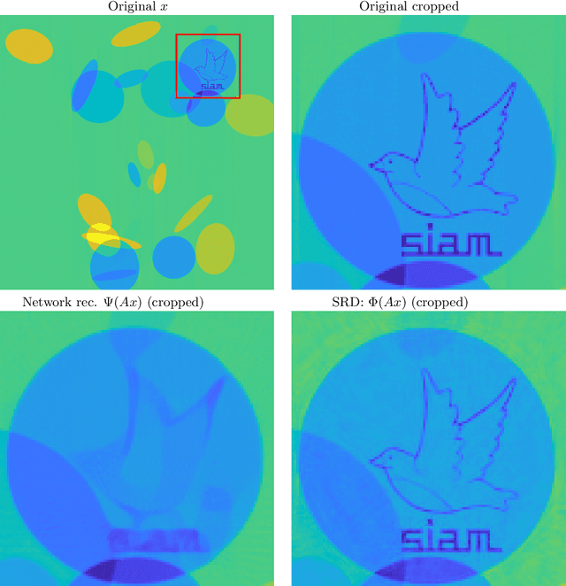 Figure 4 for The troublesome kernel: why deep learning for inverse problems is typically unstable