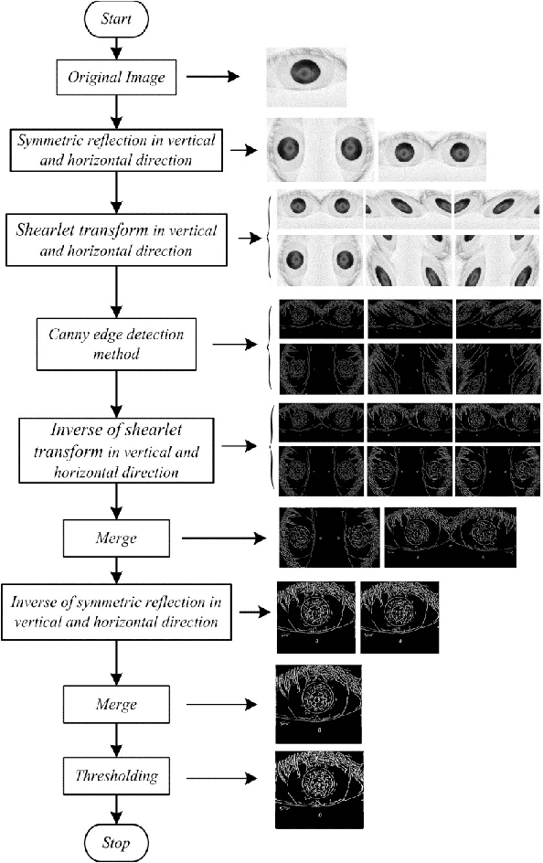 Figure 3 for An approach to human iris recognition using quantitative analysis of image features and machine learning