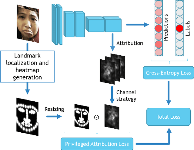 Figure 1 for Privileged Attribution Constrained Deep Networks for Facial Expression Recognition