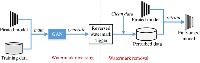 Figure 1 for Detect and remove watermark in deep neural networks via generative adversarial networks