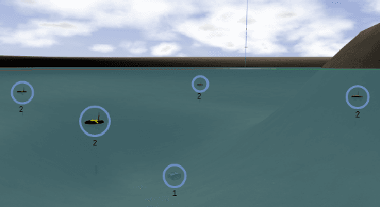 Figure 3 for A localization approach for autonomous underwater vehicles: A ROS-Gazebo framework