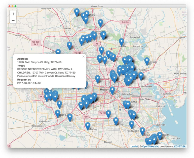 Figure 4 for Intelligent Agent for Hurricane Emergency Identification and Text Information Extraction from Streaming Social Media Big Data