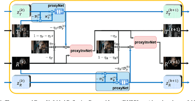 Figure 1 for DURRNet: Deep Unfolded Single Image Reflection Removal Network