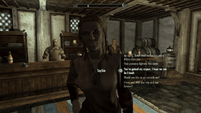 Figure 4 for Emergent social NPC interactions in the Social NPCs Skyrim mod and beyond