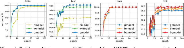 Figure 4 for Weighted Optimization: better generalization by smoother interpolation