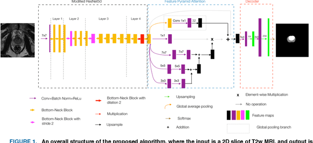 Figure 1 for Automatic Prostate Zonal Segmentation Using Fully Convolutional Network with Feature Pyramid Attention