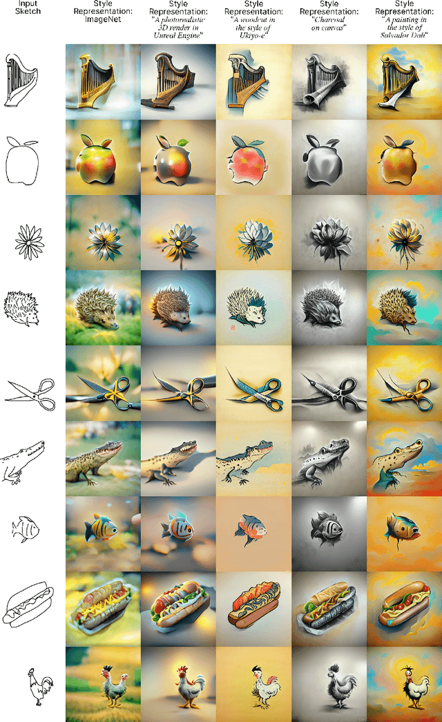 Figure 3 for Style-Content Disentanglement in Language-Image Pretraining Representations for Zero-Shot Sketch-to-Image Synthesis