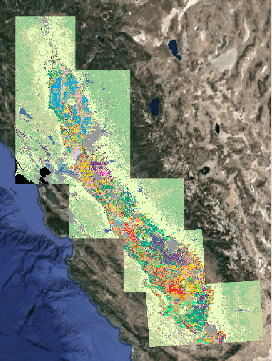 Figure 1 for CalCROP21: A Georeferenced multi-spectral dataset of Satellite Imagery and Crop Labels