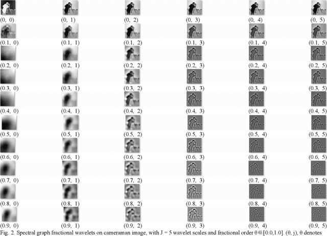 Figure 3 for Fractional spectral graph wavelets and their applications