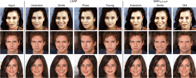Figure 1 for LSAP: Rethinking Inversion Fidelity, Perception and Editability in GAN Latent Space