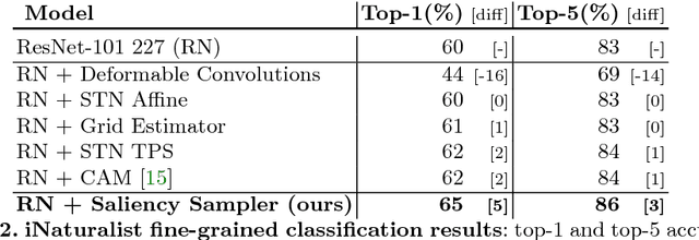 Figure 4 for Learning to Zoom: a Saliency-Based Sampling Layer for Neural Networks