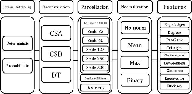 Figure 1 for Evaluating 35 Methods to Generate Structural Connectomes Using Pairwise Classification
