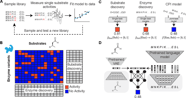 Figure 2 for Machine learning modeling of family wide enzyme-substrate specificity screens