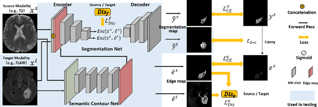 Figure 1 for Self-semantic contour adaptation for cross modality brain tumor segmentation