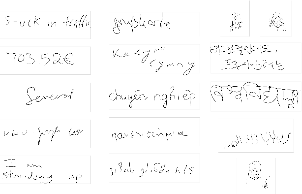 Figure 1 for Fast Multi-language LSTM-based Online Handwriting Recognition
