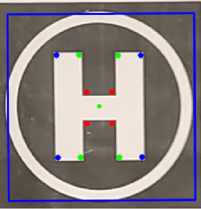 Figure 2 for Real-time and Autonomous Detection of Helipad for Landing Quad-Rotors by Visual Servoing