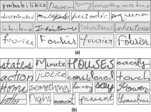 Figure 4 for Matching Handwritten Document Images