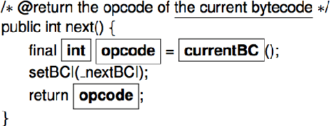 Figure 3 for Associating Natural Language Comment and Source Code Entities