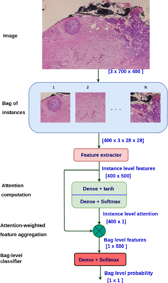 Figure 2 for Breast Cancer Histopathology Image Classification and Localization using Multiple Instance Learning