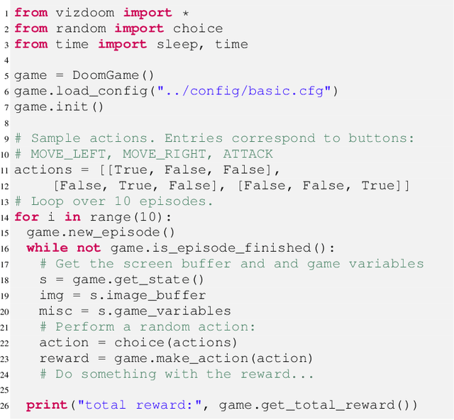 Figure 2 for ViZDoom: A Doom-based AI Research Platform for Visual Reinforcement Learning