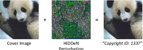 Figure 1 for HiDDeN: Hiding Data With Deep Networks