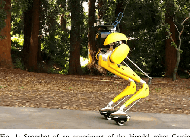 Figure 1 for Feedback Control for Autonomous Riding of Hovershoes by a Cassie Bipedal Robot