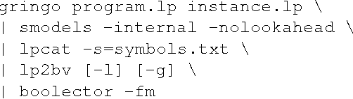 Figure 1 for Translating Answer-Set Programs into Bit-Vector Logic