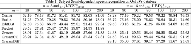 Figure 2 for Manifold-Kernels Comparison in MKPLS for Visual Speech Recognition