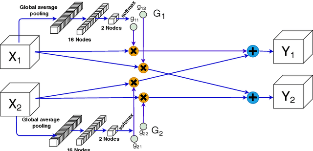 Figure 2 for Feature-dependent Cross-Connections in Multi-Path Neural Networks
