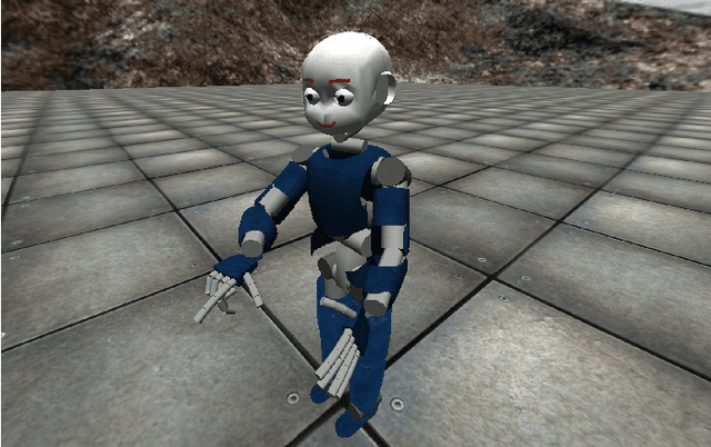 Figure 1 for Influence of Pointing on Learning to Count: A Neuro-Robotics Model