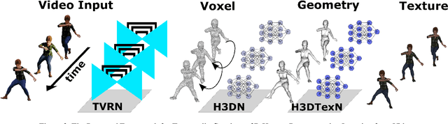 Figure 3 for Temporal Consistency Loss for High Resolution Textured and Clothed 3DHuman Reconstruction from Monocular Video