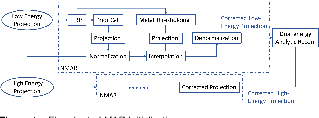 Figure 1 for A Metal Artifact Reduction Scheme For Accurate Iterative Dual-Energy CT Algorithms