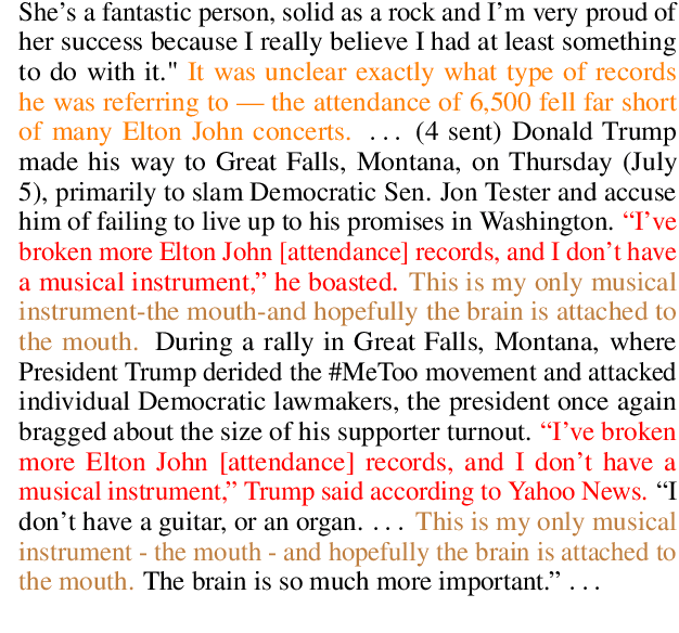 Figure 1 for Multi-Document Summarization with Centroid-Based Pretraining