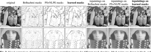 Figure 3 for Learning Sparse Masks for Diffusion-based Image Inpainting