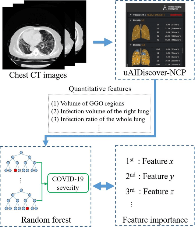 Figure 4 for Severity Assessment of Coronavirus Disease 2019 (COVID-19) Using Quantitative Features from Chest CT Images