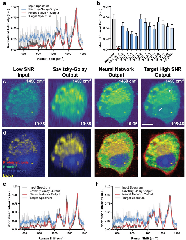 Figure 2 for High-throughput molecular imaging via deep learning enabled Raman spectroscopy