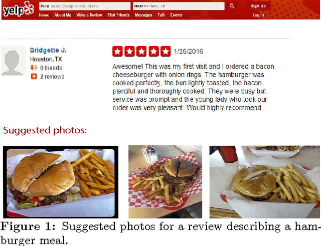 Figure 1 for Is a Picture Worth Ten Thousand Words in a Review Dataset?